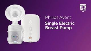 Philips Avent Single Electric Breast Pump SCF396/11 Product Overview