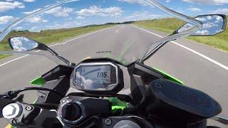 2024 Ninja 500 Acceleration