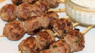 Recette brochettes de KEFTA orientale