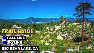 Big Bear Lake MTB Trail Guide #1 | South Shore: Fall Line & Skyline Full Tour 4K