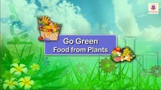 Food From Plants | Science For Kids | Periwinkle