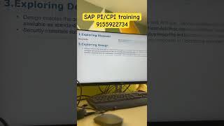 SAP Integration suite  training #sappipo #sapcpi