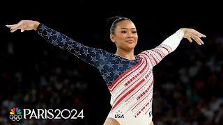 Suni Lee DELIVERS under Olympic pressure to contribute to Team USA’s team gold | Paris Olympics