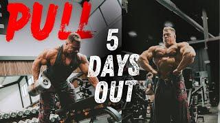 SHREDDED BACK WORKOUT w/ ERIC SEIFERT | 5 DAYS OUT IFBB VANCOUVER PRO