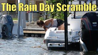 The Rain Day Scramble! | Boynton Beach | Broncos Guru | Wavy Boats