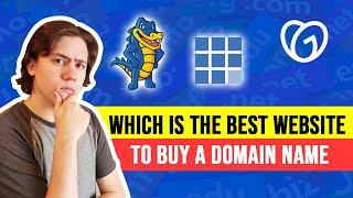 Which is the best website to buy a domain name?  Domain registrars compared