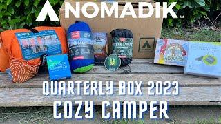 The Nomadik Cozy Camper Quarterly Box | It is worth it? | Ultralight Hammock, Klymite Pillow & More