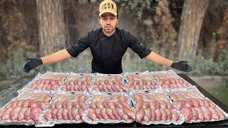  Frying 200  Red Snapper fish in a Giant Deep Fryer! The Secret to the Crispiest Fish Ever! ️