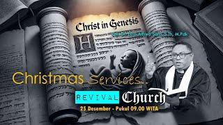 PDT.DR. ESRA ALFRED SORU: "CHRIST IN GENESIS"