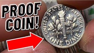 SILVER COIN AND PROOFS! Coin Roll Hunting Quarters, Dimes, and Nickels!