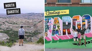 Road trip across North Dakota: Theodore Roosevelt National Park, trying North Dakota foods, & MORE!