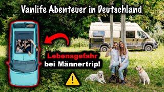 Das hätte böse enden können! Vanlife Abenteuer mit dem Camper durch Deutschland