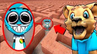 Can GUMBALL JOY find me in a MAZE?! (Gmod Sandbox)