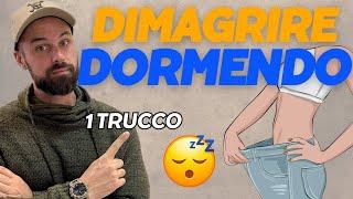 #129 La strategia per DIMAGRIRE DORMENDO