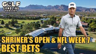 2024 Shriners Children's Open Best Bets + NFL Week 7 Picks