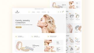 How To Create a Jewelry Website Using HTML CSS And JavaScript