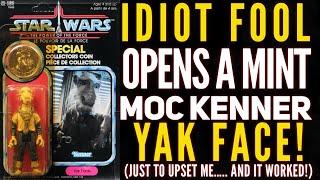 A Fool Opens a Mint Vintage Star Wars Yak Face!