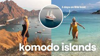 Sailing around KOMODO ISLANDS, Indonesia  (my dream trip!)