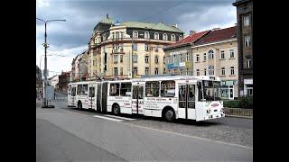 Ústí nad Labem, Czech Republic Trolleybus Scenes - 2004