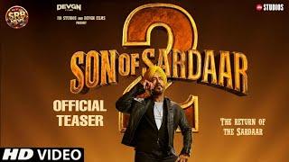Son Of Sardaar 2 Teaser - Ajay Devgan, Mrunal Thakur, Sanjay Dutt | Son Of Sardar 2 Movie Teaser