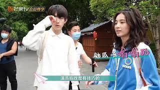 《谢谢让我遇见你》独家彩蛋：南神演技教学！摔也那么认真 Meeting You【芒果TV青春剧场】