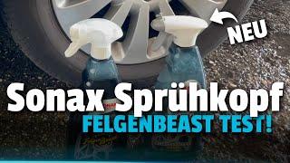 Die neuen SPRÜHKÖPFE von Sonax Felgenbeast im Test