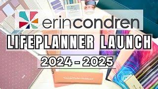 Erin Condren LifePlanner Launch 2024-2025 | Canvas Daily Duo Refresh | New  Accessories