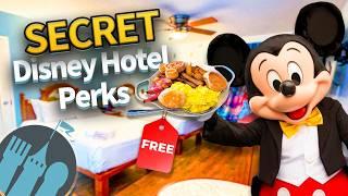 SECRET Disney Hotel Perks -- Free Food, Early Park Hours & More!