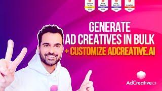 Generate Ad Creatives in Seconds! ️ + Custom Branding  - New Features! 