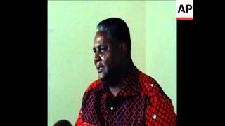 SYND 29 11 76 JOSHUA NKOMO PRESS CONFERENCE ON POWER IN RHODESIA