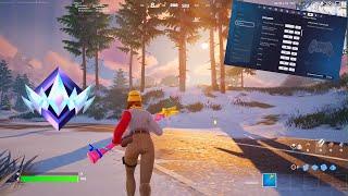 PS5 Fortnite Chapter 5 Season 2 RANKED Gameplay + NEW Best Chapter 5 Fortnite Controller Settings