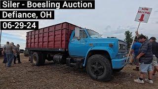 Results - Chevrolet 1973 C60 & 1970 & 1972 C50 Farm Trucks - Siler-Boesling Auction 06-29-24