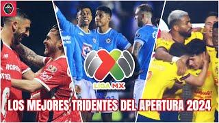 Los Mejores TRIDENTES del Apertura 2024 que Deslumbraron en este Torneo de la Liga MX