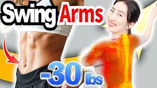 Wave Spine & Swing Your Arms to Lose 30lbs! An Easy Solution for Anyone Let Down by Other Workouts