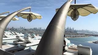 #Dubai #ThePalm Atlantis The Royal | Cloud22 | rooftop infinity pool lounge | the sparkling sky pool