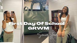 FIRST DAY OF SENIOR YEAR GRWM 2022!! Jada Marie