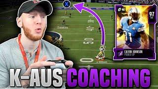 Calvin Johnson led my "GLITCHY" offense w/ 160 yds... Madden 20 Pro Gameplay [K-Aus Coaching Ep 16]