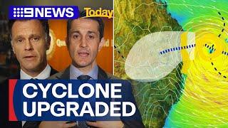 Cyclone Alfred set to re-intensify, barrelling towards Queensland's coast | 9 News Australia