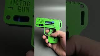 3D Printed tic tac gun #3dprintable #3dprinter #satisfying #3dprinting #shorts