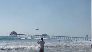 Blue Angels Fly By - Huntington Beach Air Show