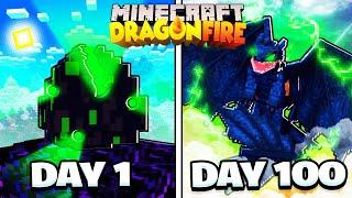 I Survived 100 Days in Dragonfire Minecraft... Here's What Happened!