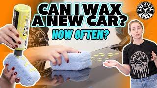 Can I Wax A New Car?