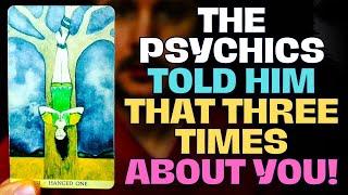 SHOCK️HE did a Tarot Reading on YOU three times and was told exactly that three times...