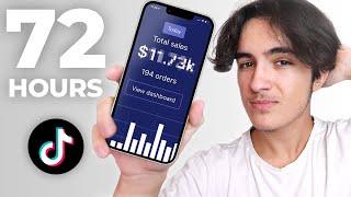 I Tried Dropshipping on TikTok for 72 Hours