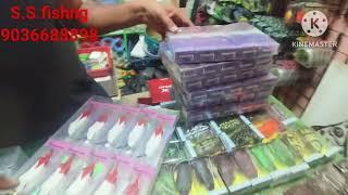 All fishing accessories available