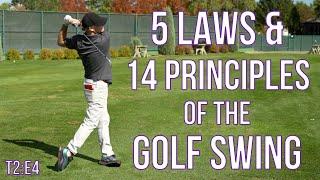 T2:E4 - Great Golfers Know these 5 Laws & 14 Principles of the Golf Swing