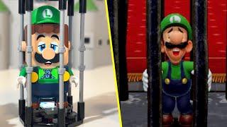 Can Mario and Bowser save Luigi in Mario Party Jamboree? LEGO vs ORIGINAL