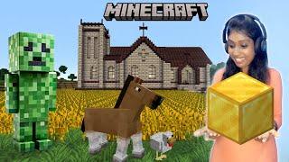 MINECRAFT - I Found A GOLDEN TREASURE in Minecraft Day 1 | Jeni Gaming 2.0