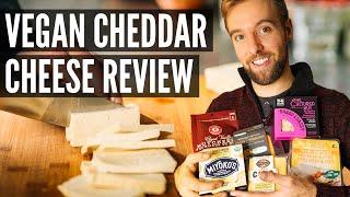 Which of these Vegan Cheddar Cheeses Tastes Best?! | Vegan Cheese Review