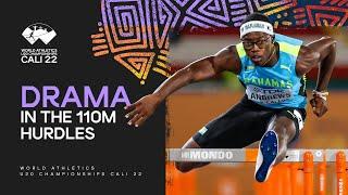 Andrews strikes 110m hurdles gold in WU20L | World Athletics U20 Championships Cali 2022